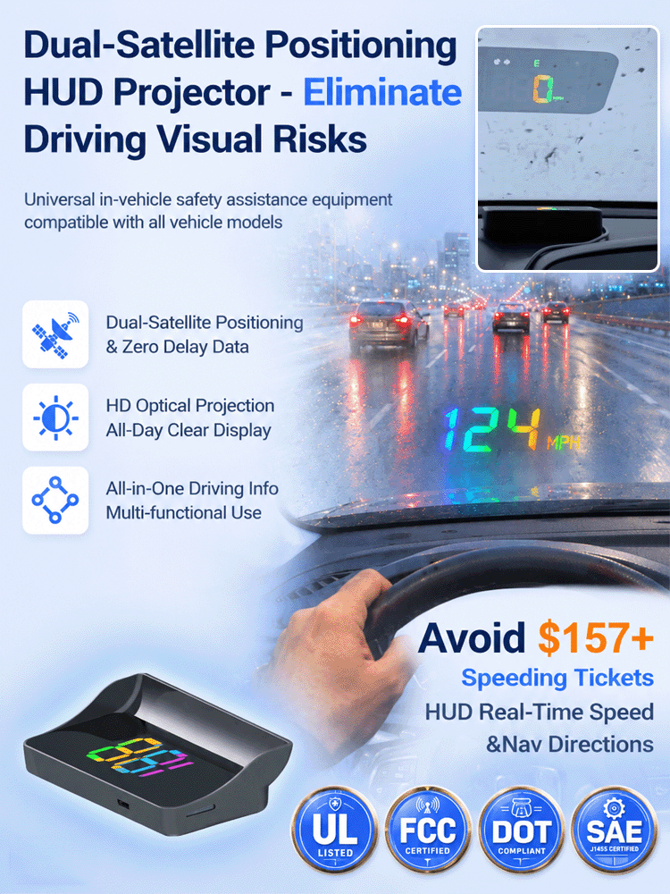 New German-made GPS multi-functional projector HUD