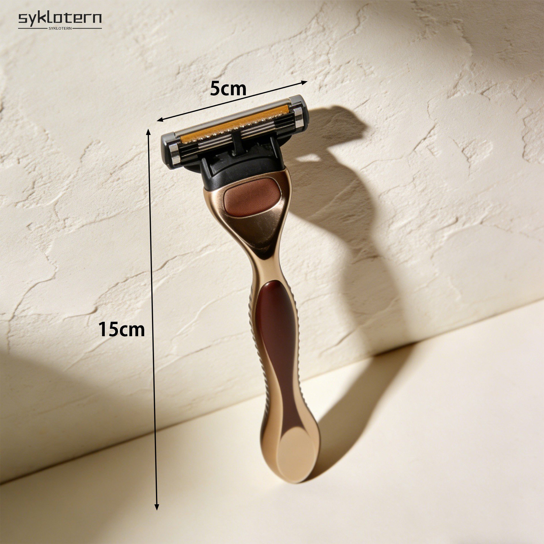 人體工學手柄設計男士剃鬚刀