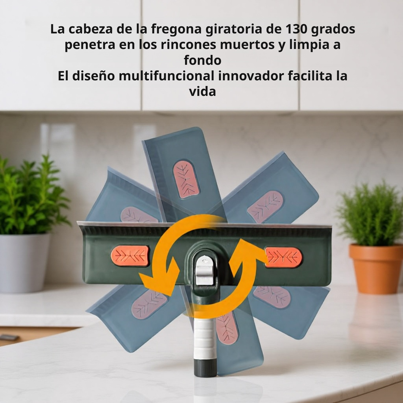 Limpiador de vidrios doméstico, varilla de empalme extendida, limpiador de ventanas, raspador de vid