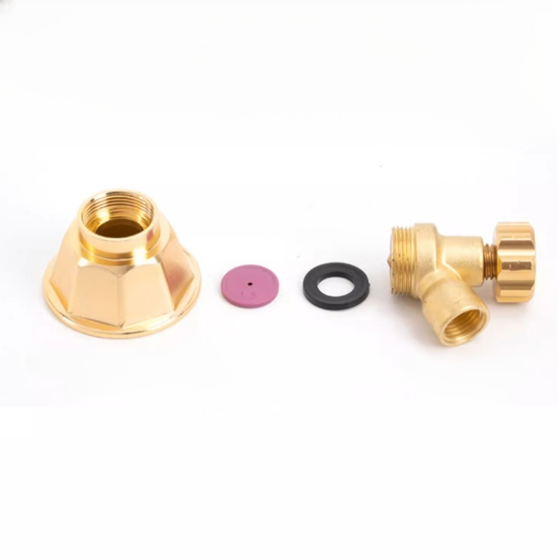 Golden spiral air vortex high-pressure nozzle