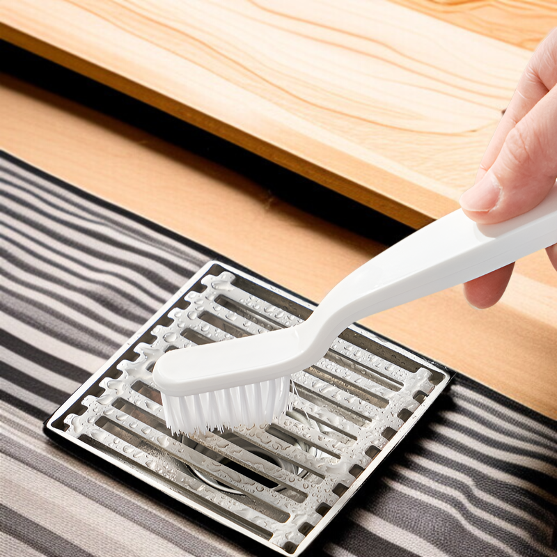 日本製バスルームブラシ タイルコーナー隙間ブラシ トイレブラシ ブラシアーティファクト 多機能クリーニングブラシ 床排水ブラシ