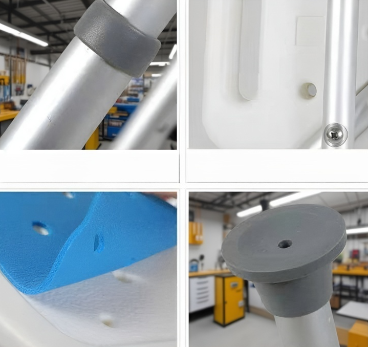 Comfortable seat design of elderly shower chair