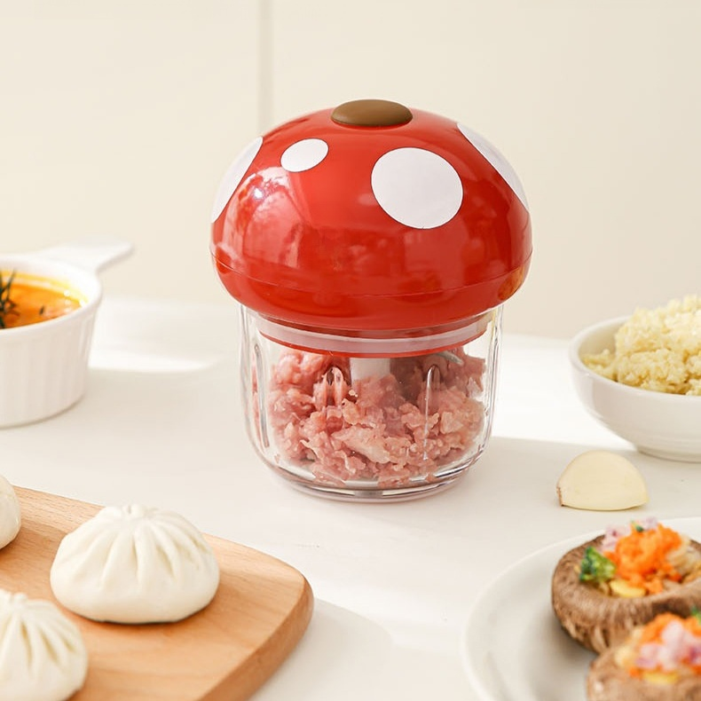 귀여운 미니 전동 다지기 음식 조리용