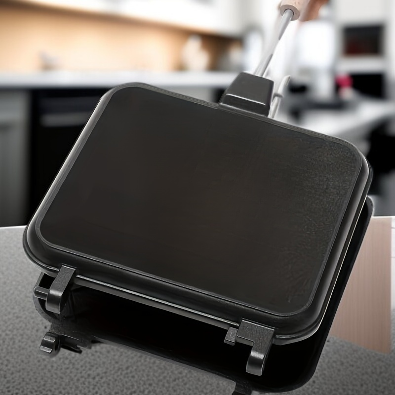 탈착식 나무 손잡이가 달린 샌드위치 베이킹 트레이