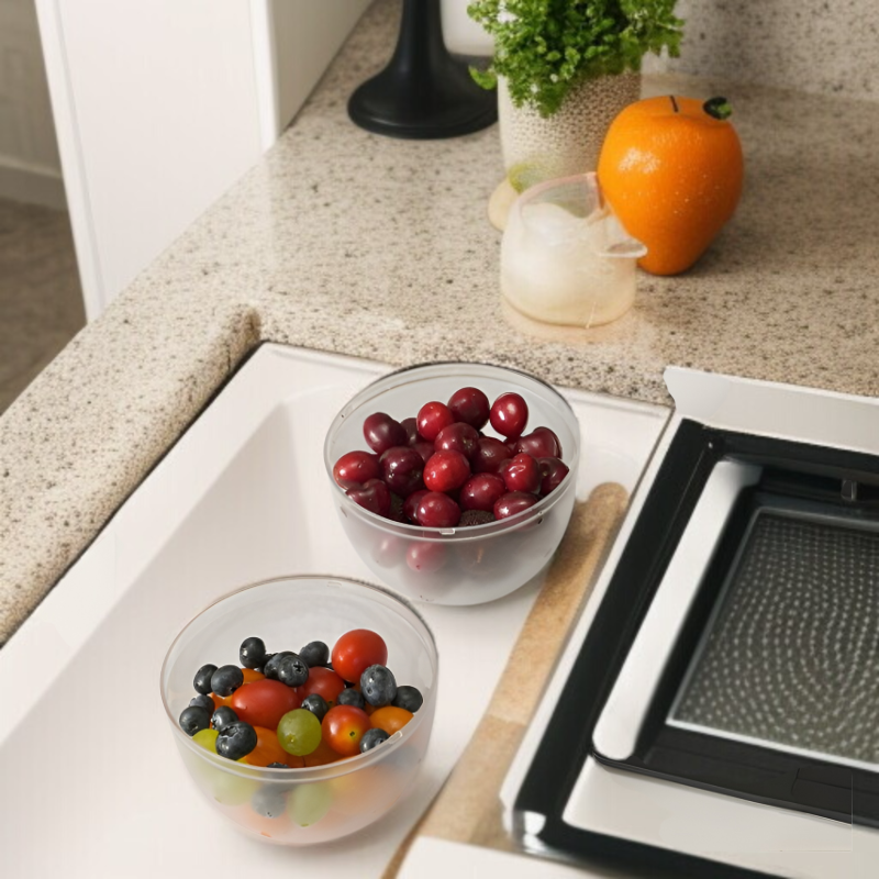 サラダ野菜乾燥機 家庭用排水乾燥機 果物 手動 水かご キッチンツール 野菜洗い桶 工芸品