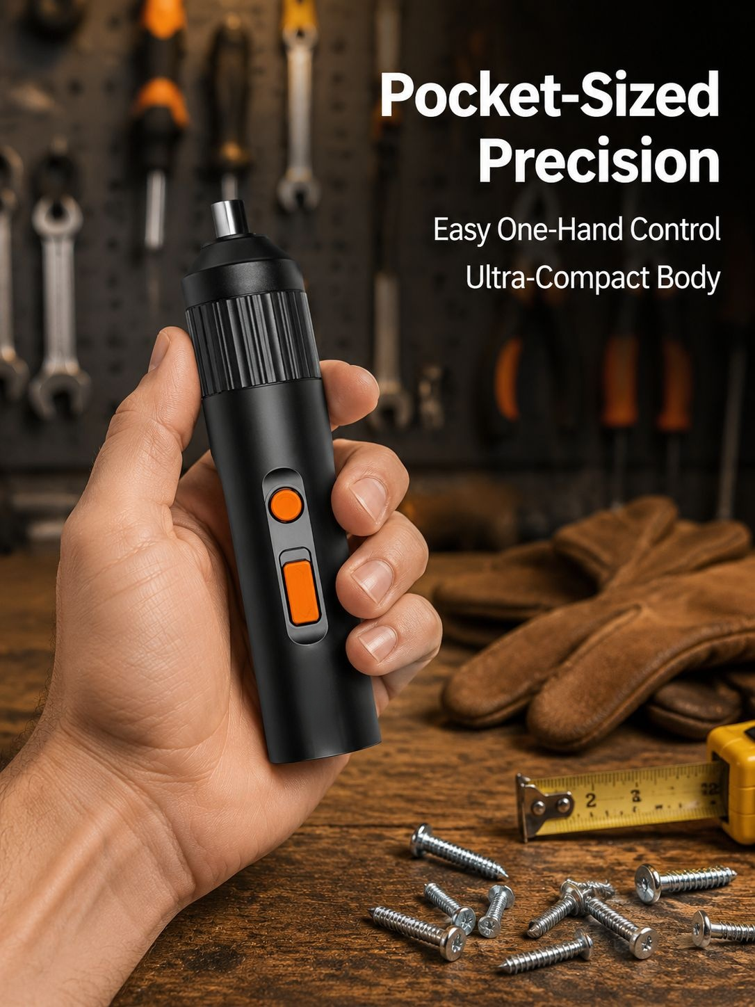 Small household rechargeable mini long range automatic electric screwdriver