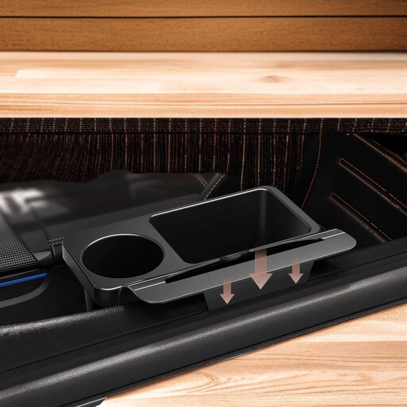 차량용 행거형 도어사이드 멀티 수납함 차량용 수납함 거치대 휴대폰 선반 물컵 수납함