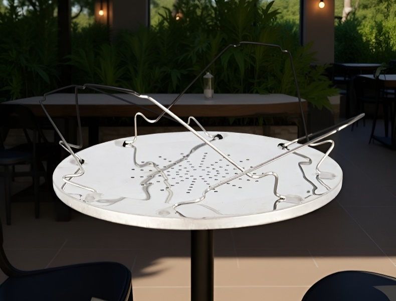 휴대가 간편한 접이식 베이킹 트레이