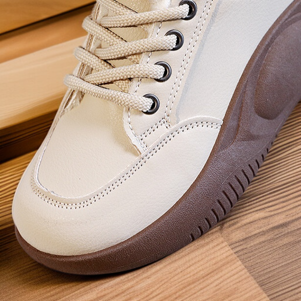 加絨加厚運動鞋女