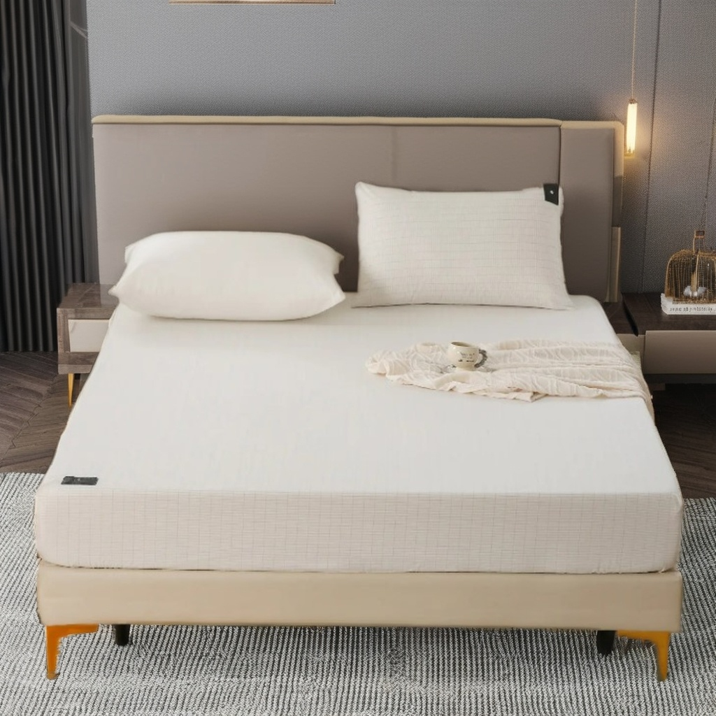 銀繊維配合 疲労軽減 オーガニックコットン 接地型フィットシーツ