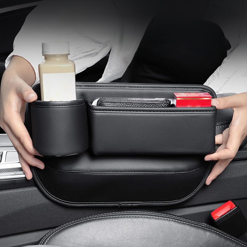 Luxury car seat backrest interior storage bag gap storage box