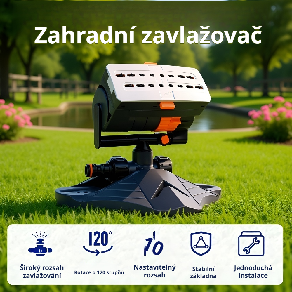 Zahradní postřikovač na zalévání květin