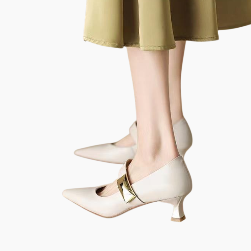 여성 패션 펌프스 단화 일자 펌프스
