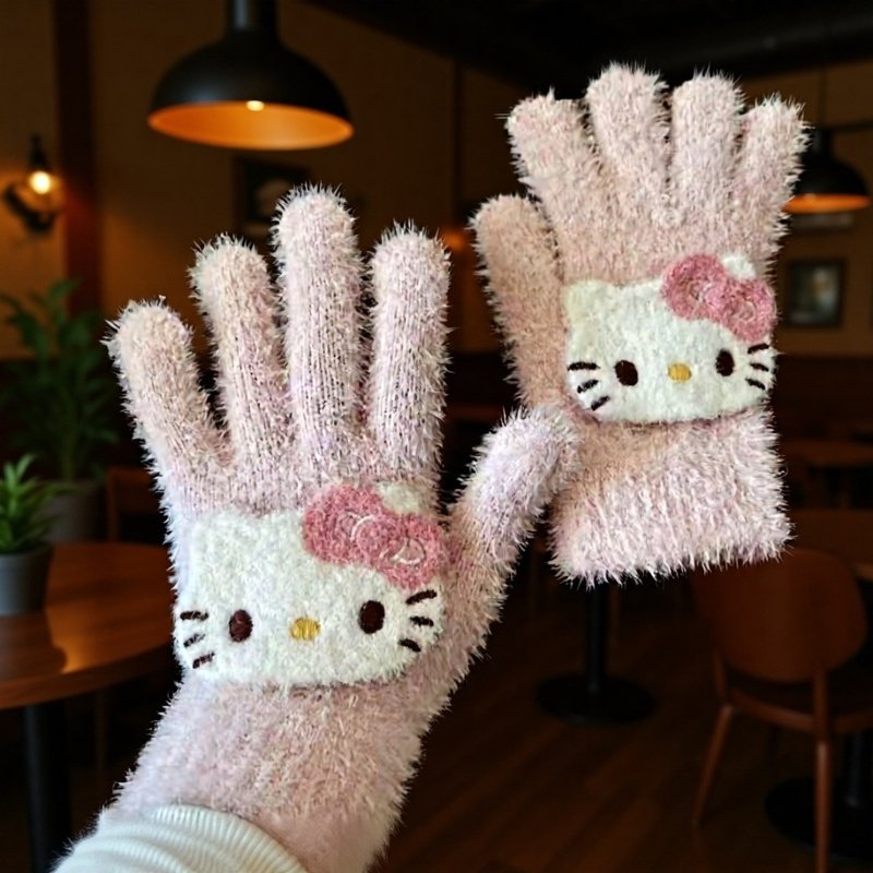 Guantes térmicos para estudiantes en bicicleta