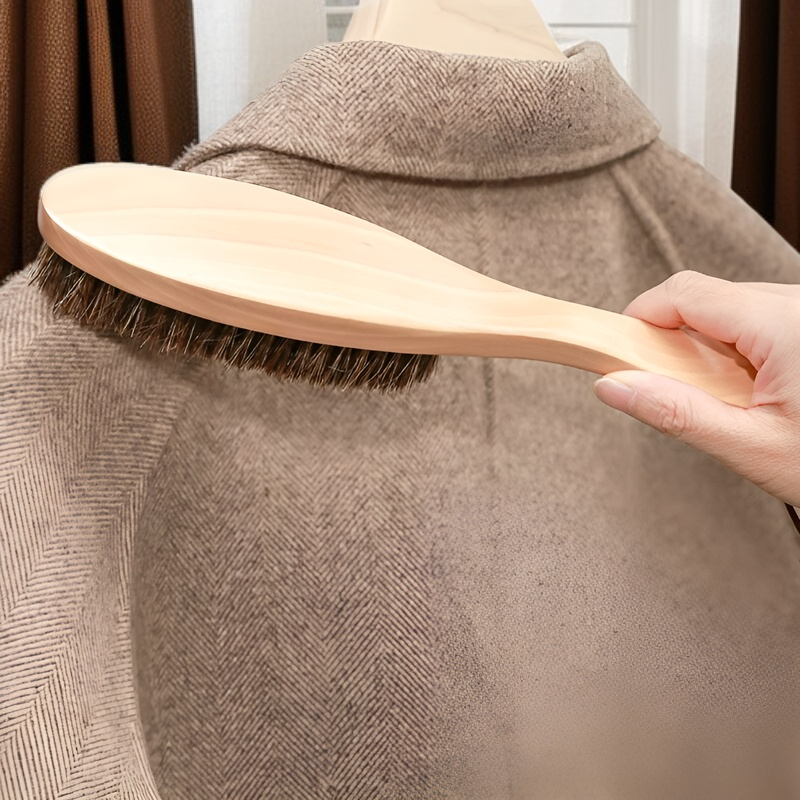 ウールコートケアブラシ 衣類ケアブラシ カシミア専用ブラシ ウールセーター用 ダスト除去ブラシ アーティファクト 柔らかい毛