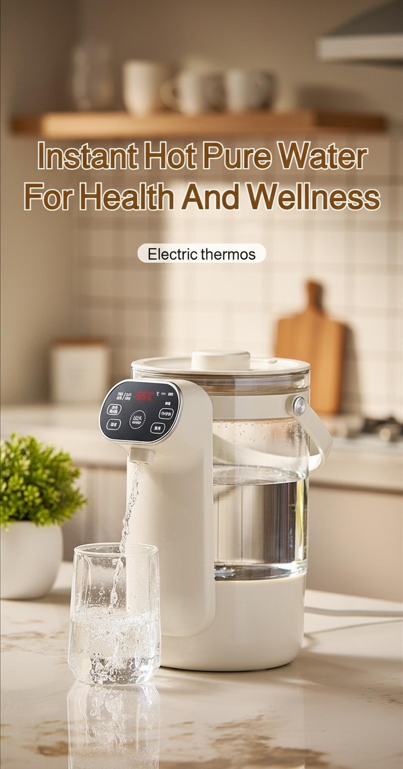 Household Instant Hot Water Dispenser with Adjustable Temperature Control