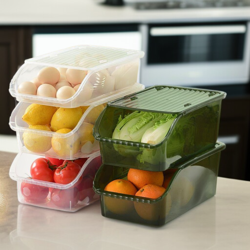 多機能冷蔵庫収納ボックス