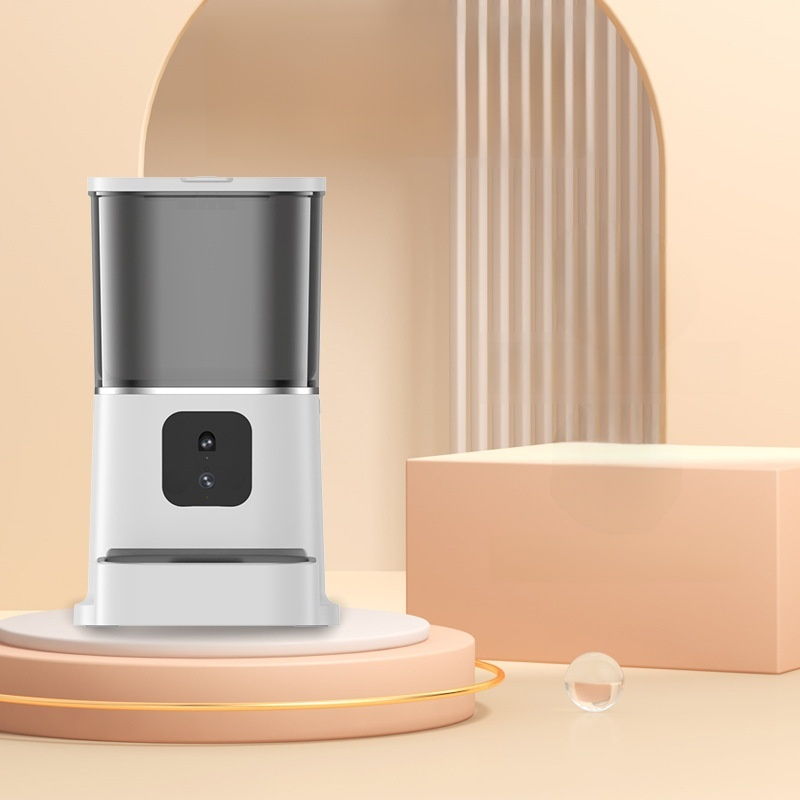 Smart Remote Dual Camera Pet Feeder