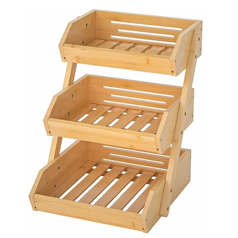 3 ชั้นเก็บของห้องครัวพับได้