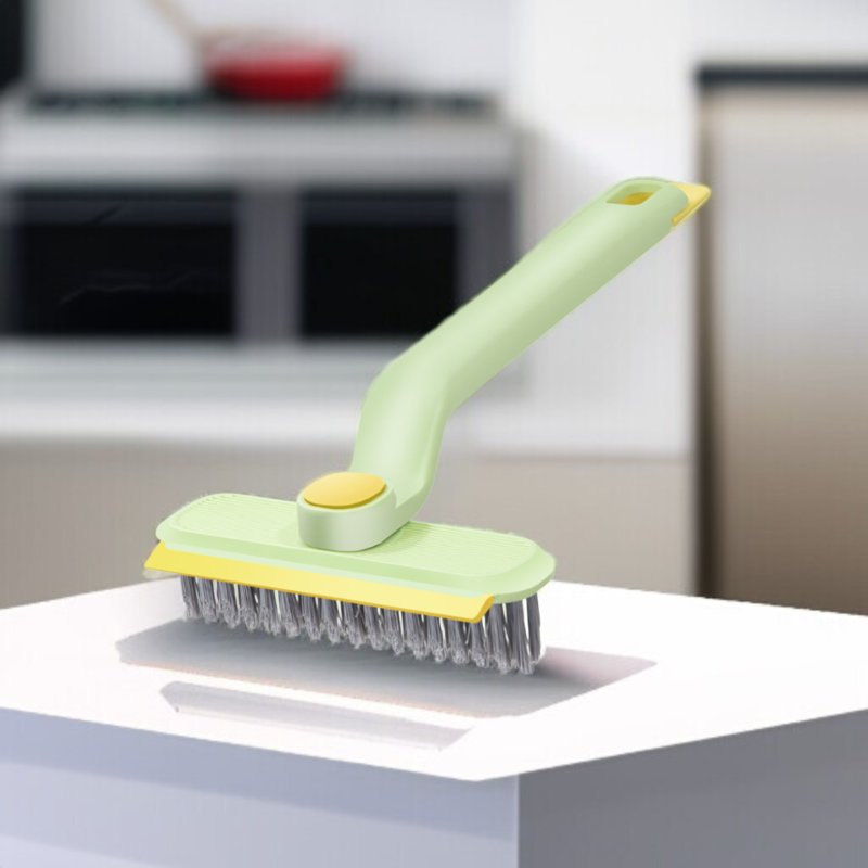 Multifunctional rotating cleaning brush