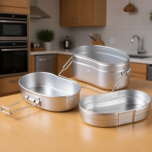 보온 효과가 뛰어난 알루미늄 도시락통