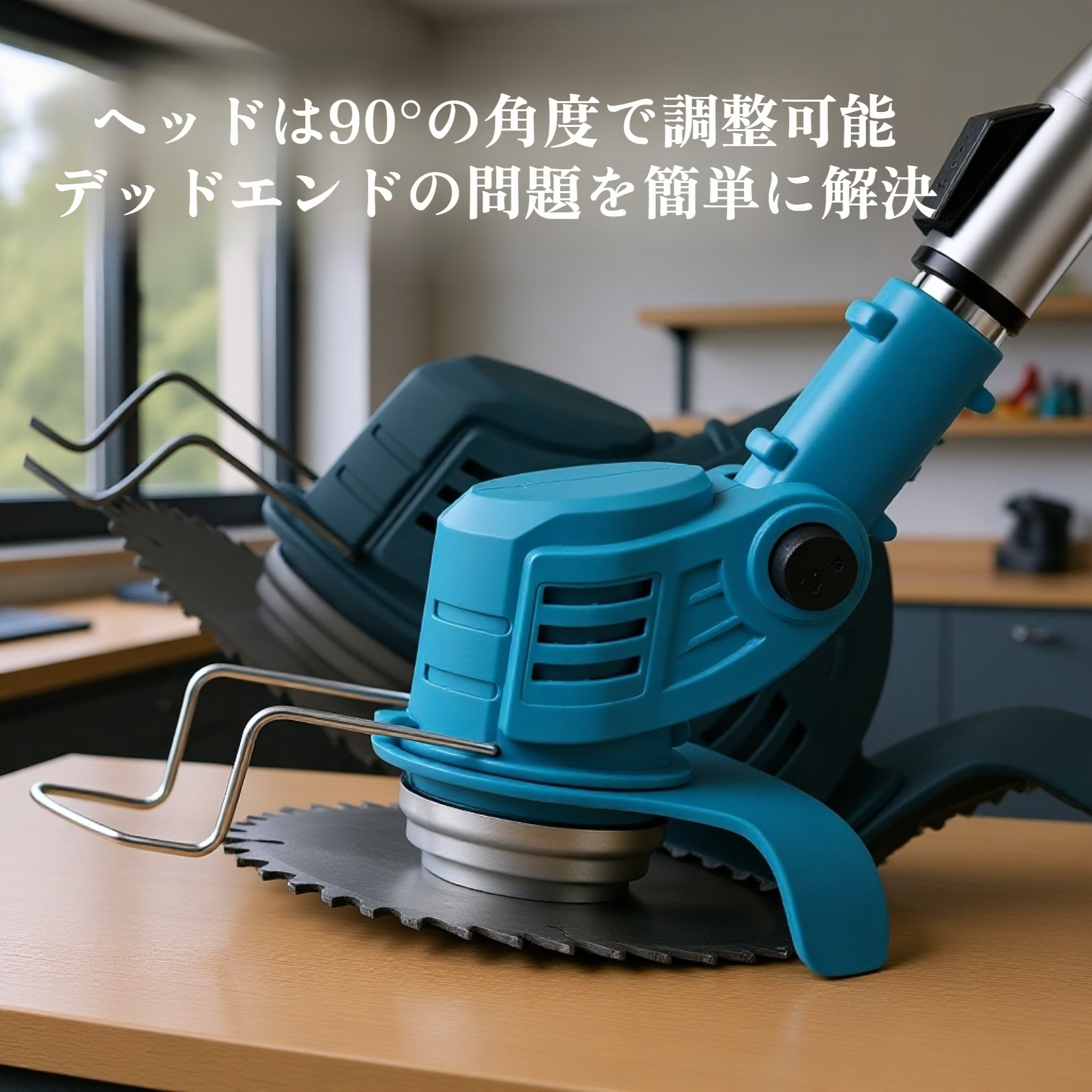 小型家庭用手持電動草刈り機