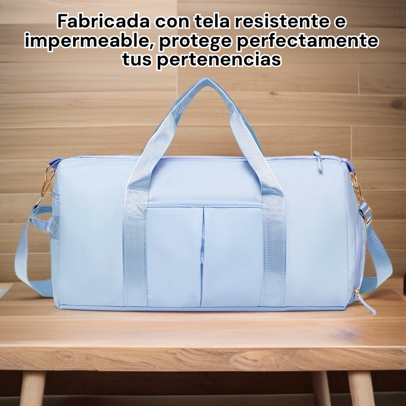 Bolsa de almacenamiento con separación seco-húmedo para yoga y natación, imprescindible para viajes
