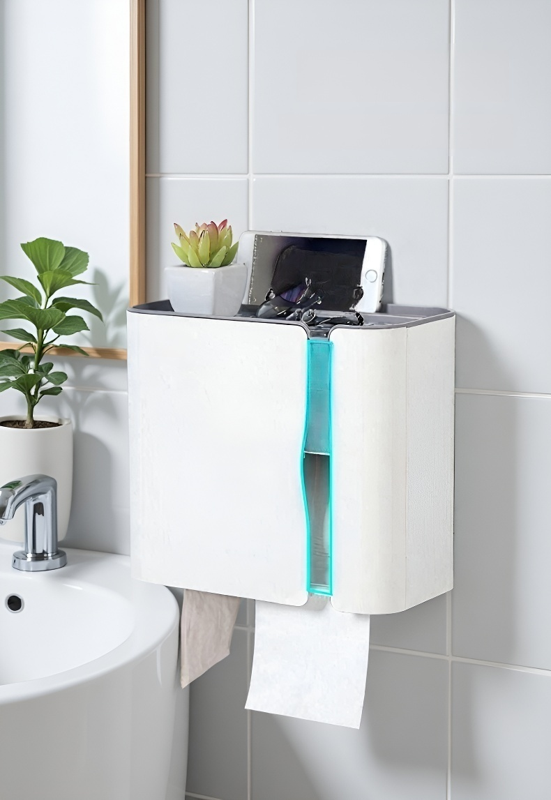 간편하게 열리는 휴지 상자 뚜껑