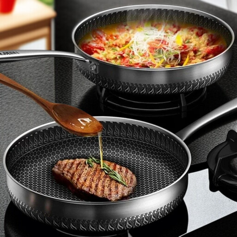 가정용 논스틱 후라이팬 양면 프라이팬 가스레인지 적용 부침개 오믈렛 프라이팬