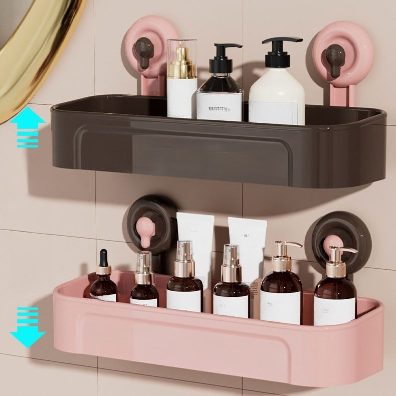  Estante de pared con ventosa, sin necesidad de taladrar