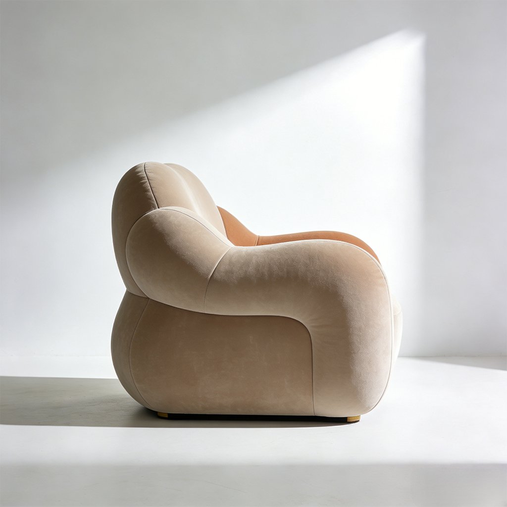 カラフルなキッズソファ使用例