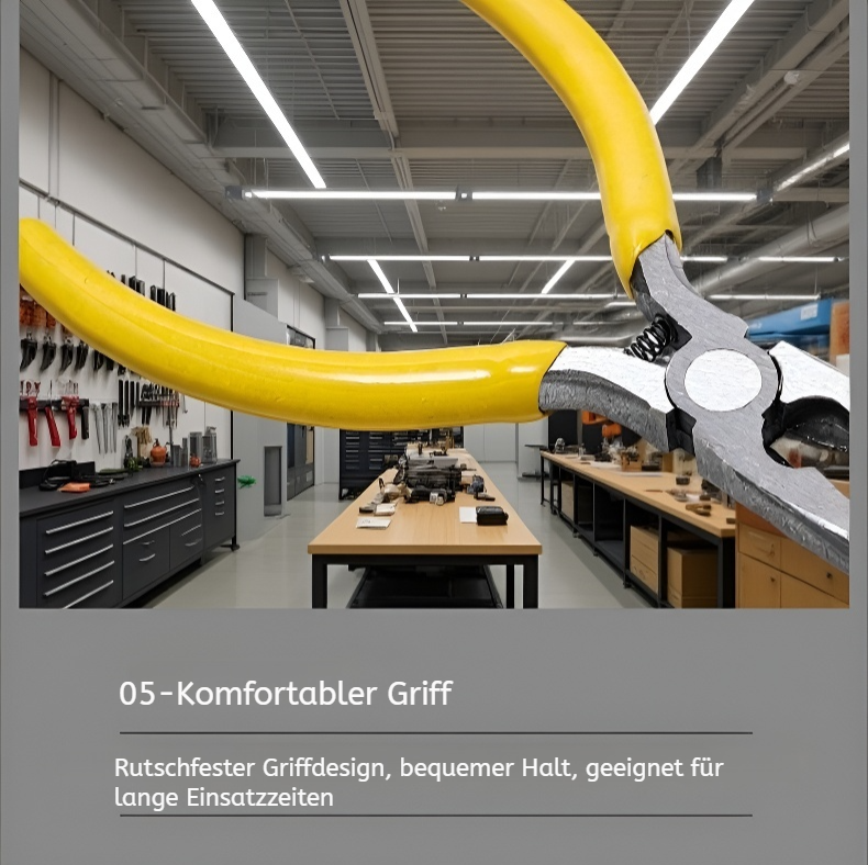Ergonomischer Griff der Schmuckzange für Komfort