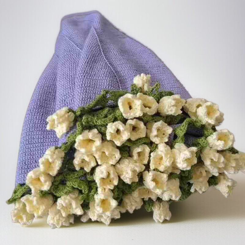 بطانية منزلية دافئة مزينة بالورود