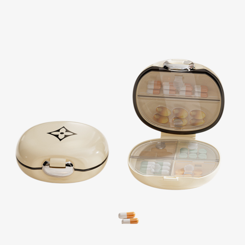 Pill Box Health Care Compartment Sealed