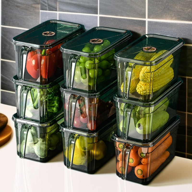 กล่องถนอมอาหารพลาสติกใสเกรดอาหารสำหรับแช่แข็ง