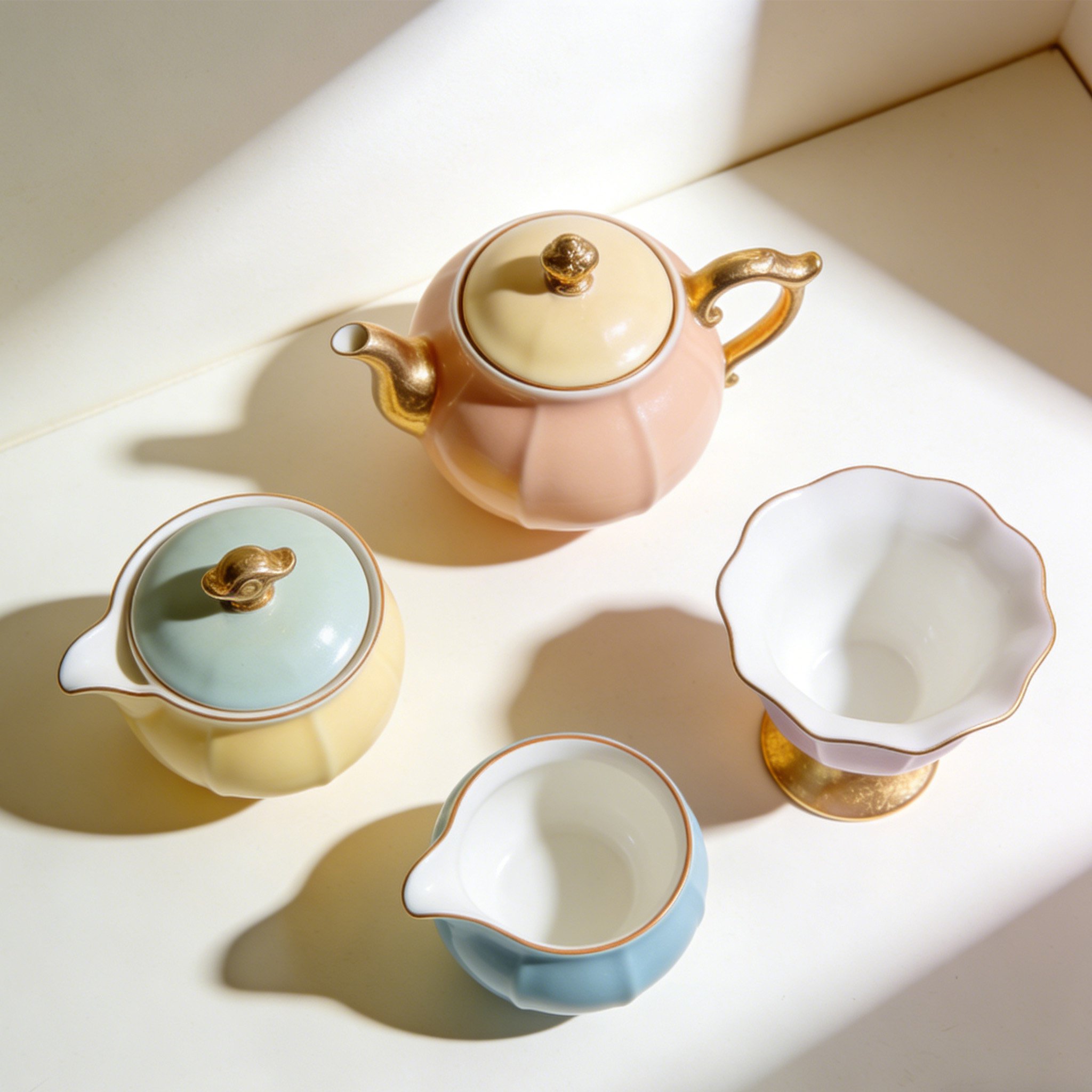 심플 도자기 다기 세트