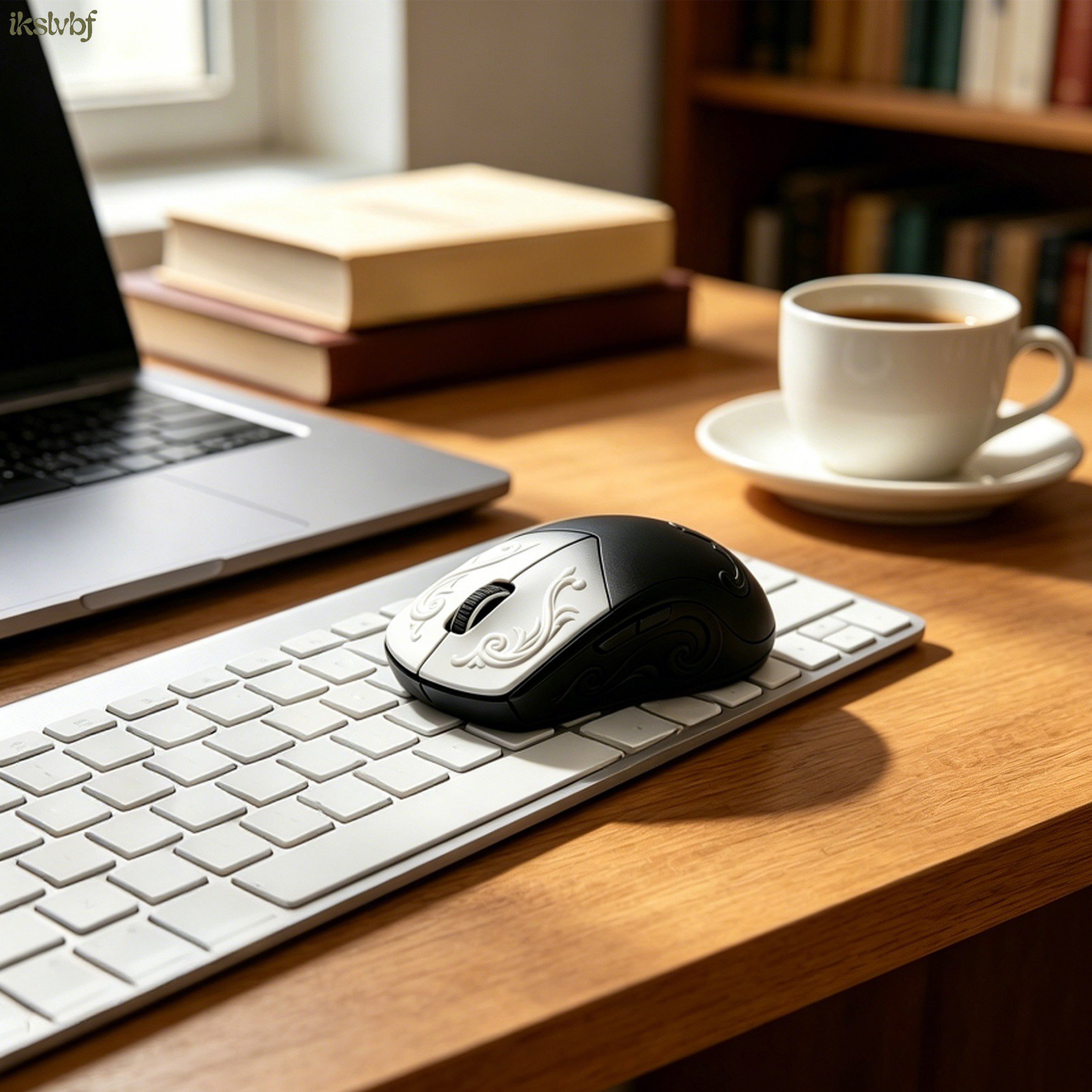 Wireless office mouse with sleek design