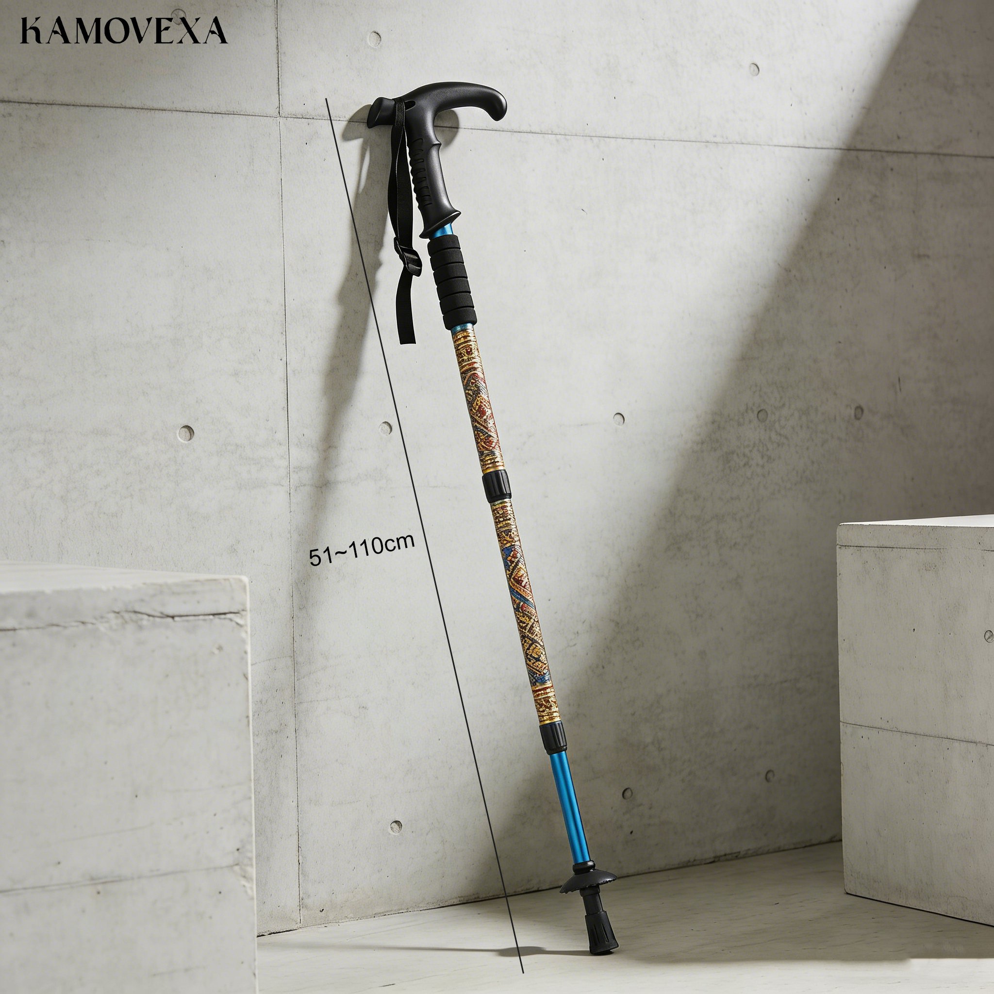 ไม้เท้าเดินป่าปรับระดับได้พร้อมระบบกันกระแทก