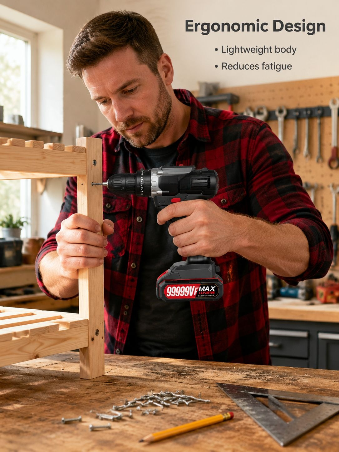 MultiFunction Electric Screwdriver With Hand Drill And Super Power