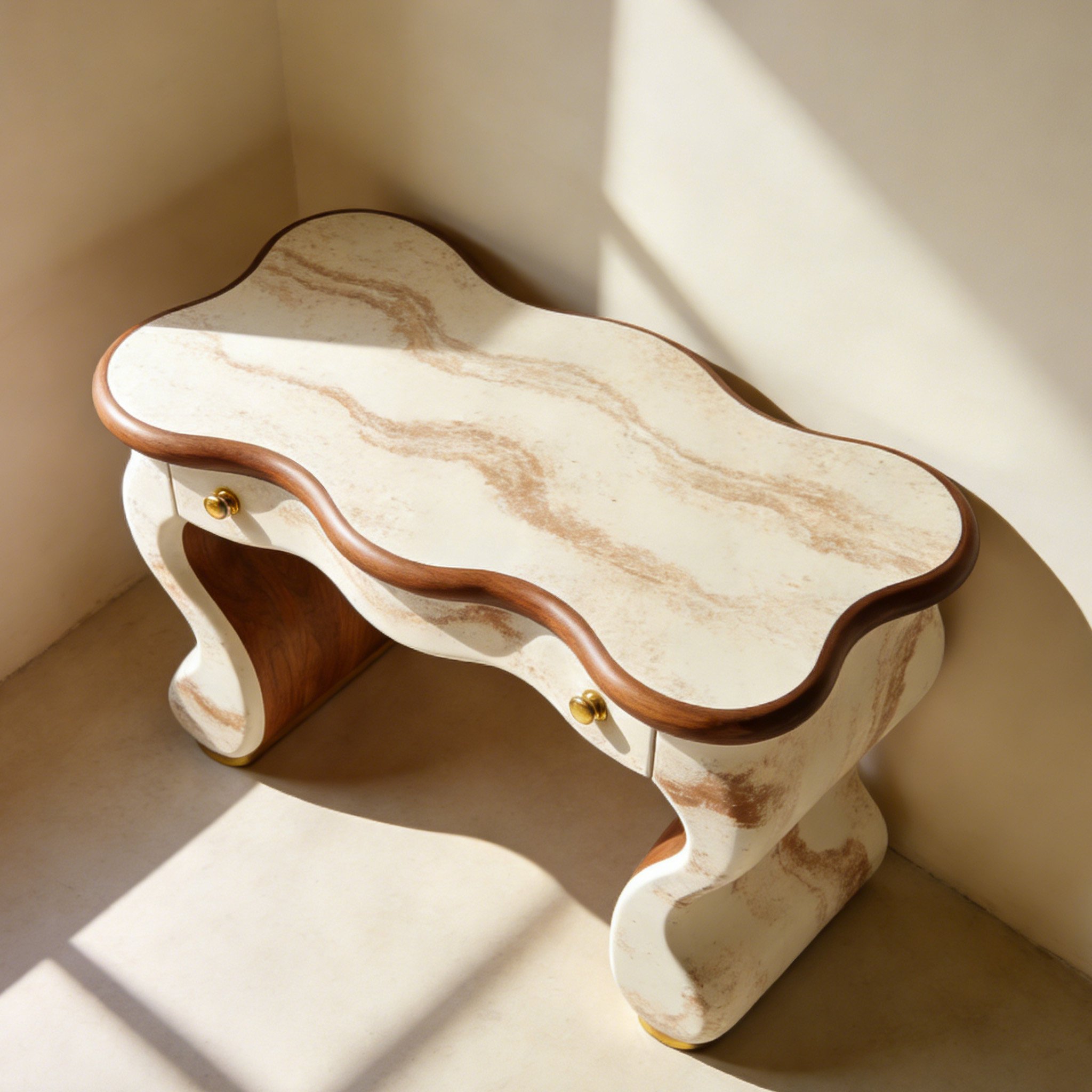 โต๊ะเครื่องแป้งทรงทันสมัยดีไซน์โมเดิร์น