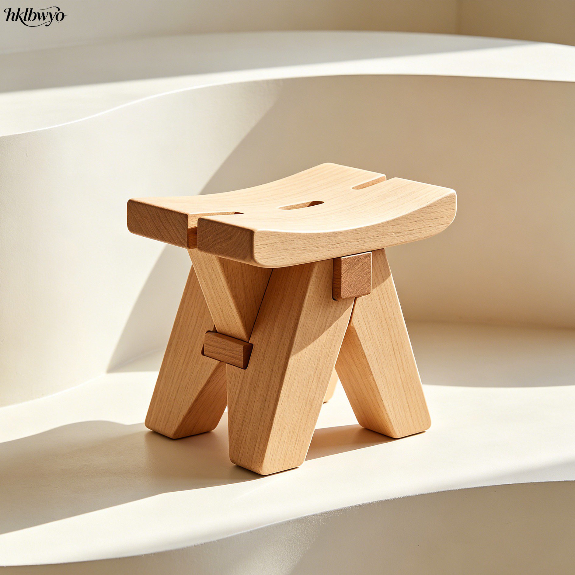 Durable small stools with sturdy construction