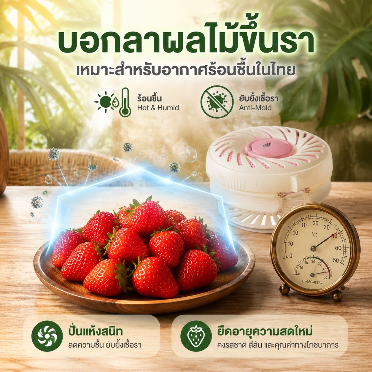 ตะกร้าครัวอเนกประสงค์สำหรับล้างและกรองผลไม้