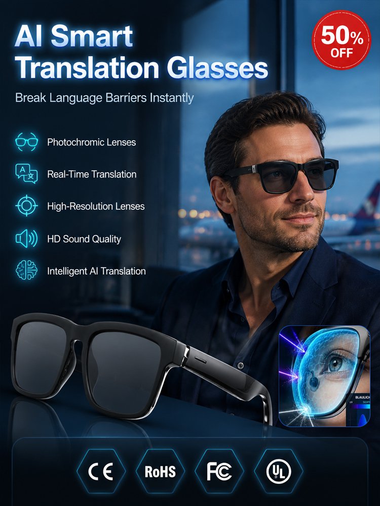 AI Smart Translation Glasses