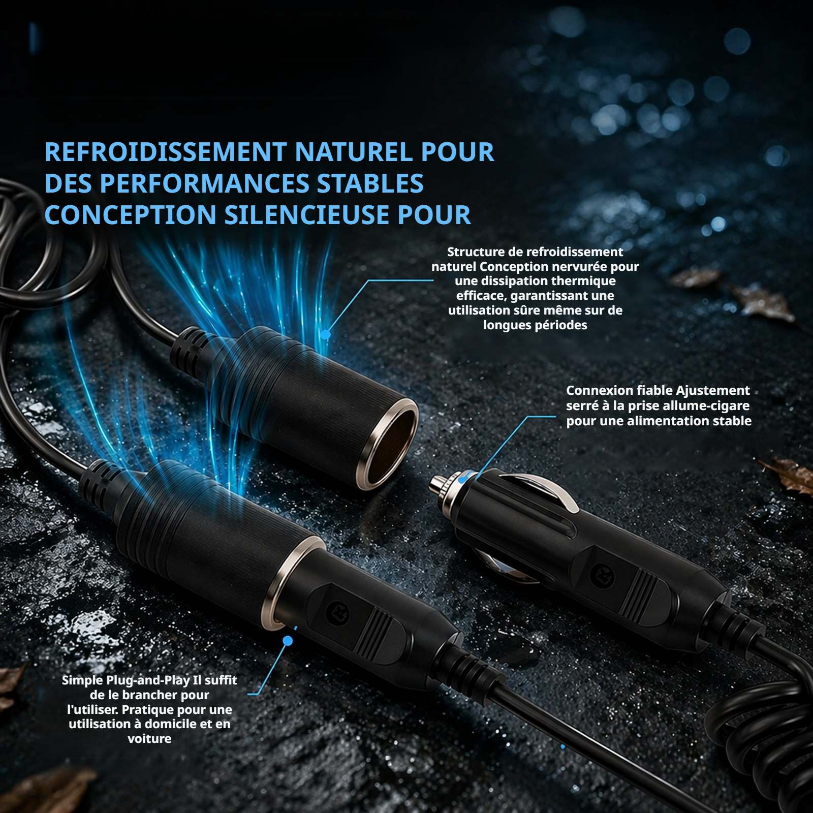 Adaptateur Convertisseur AC/DC 12V 2A