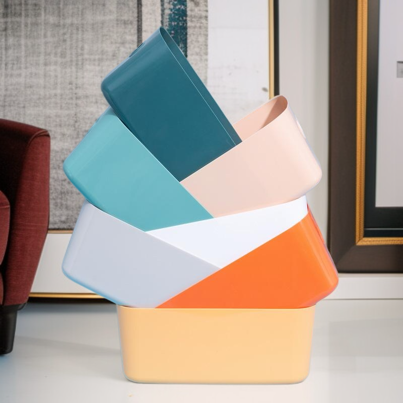 책상용 수납함 화장품 서랍 직사각형 정리함 잡화 간식 바구니 주방 수납함