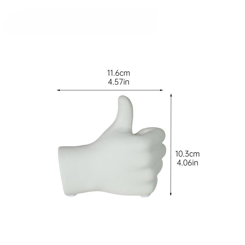 손 모양의 보석 보관 장식품