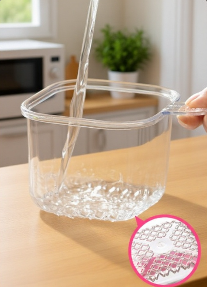 주방 싱크대 정리용 흡착식 바구니 상세 구조