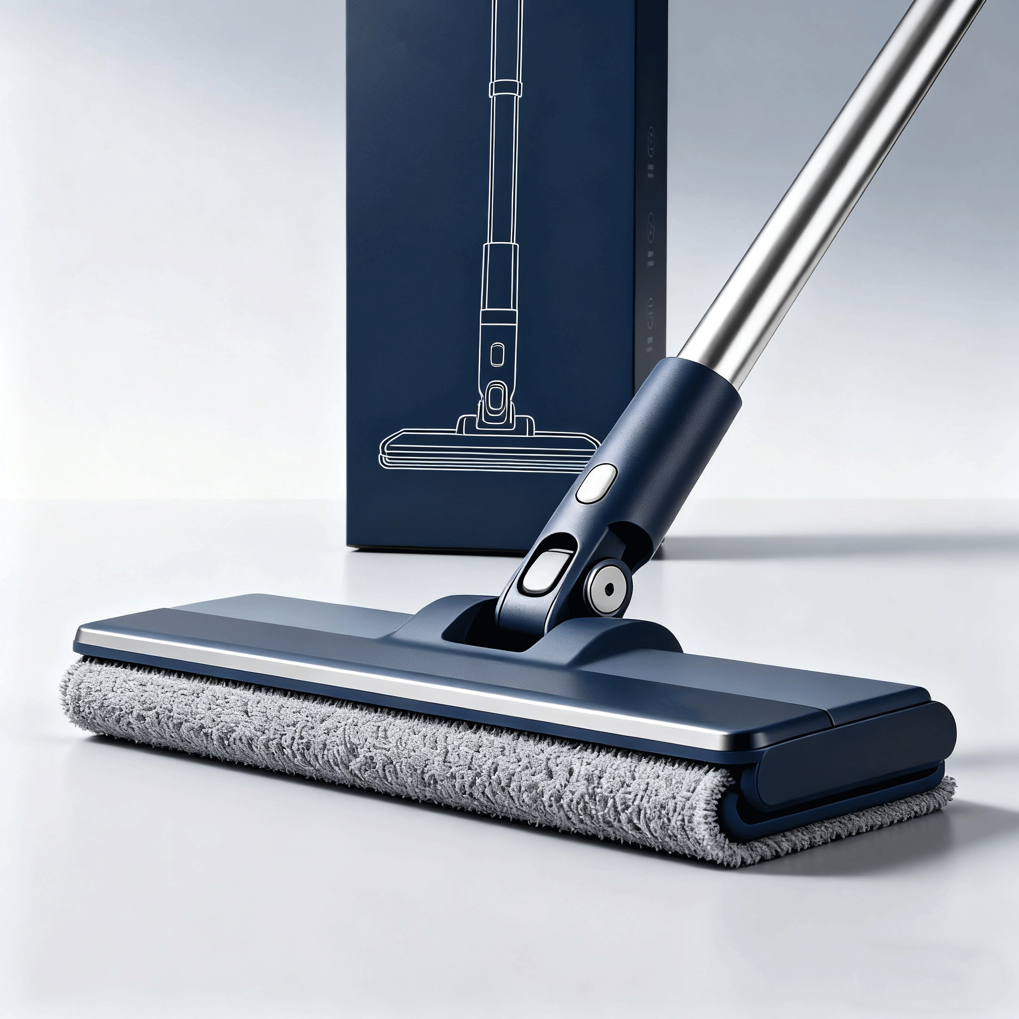 Mop s funkcí samočištění, úspora práce při úklidu 