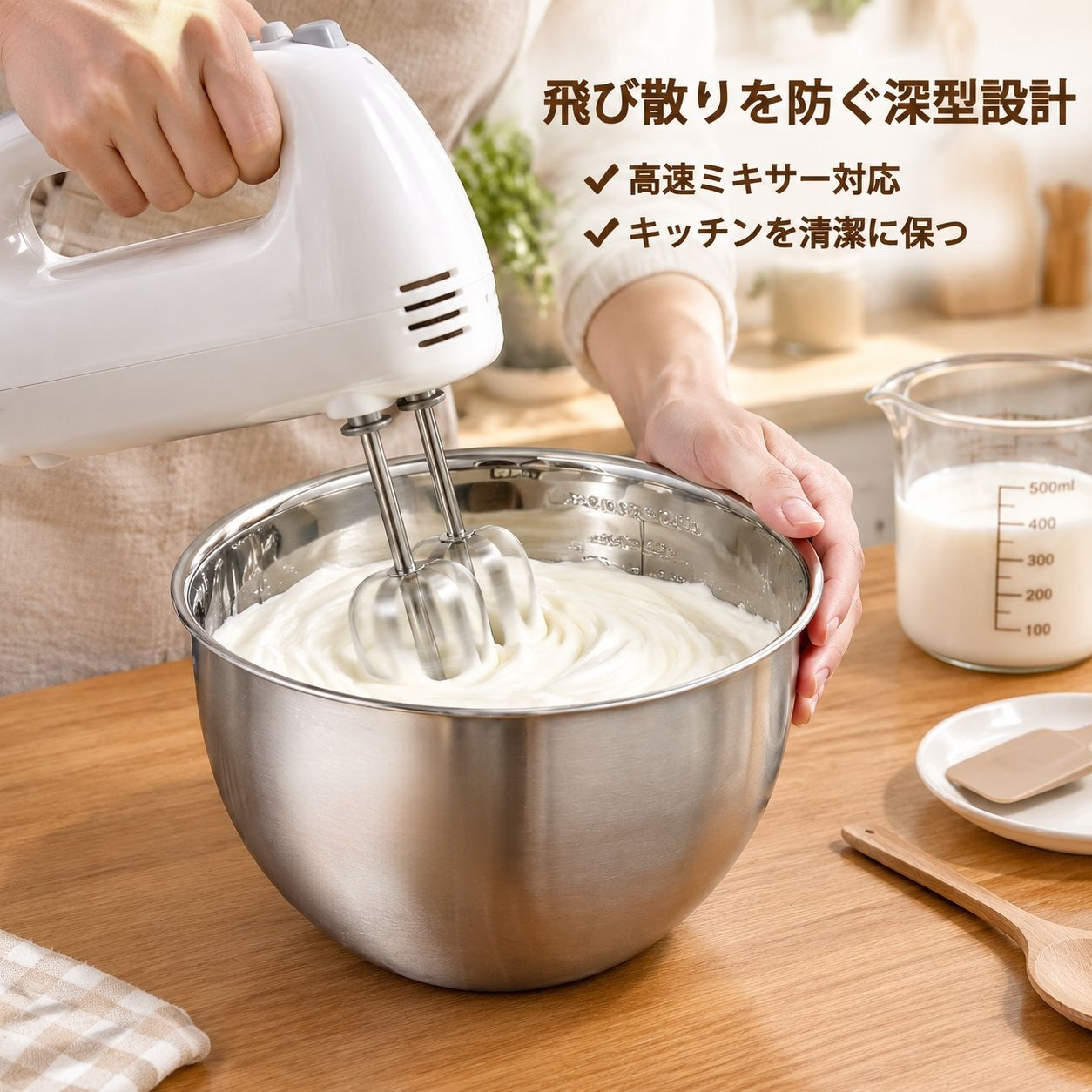 多機能ステンレスボウル
