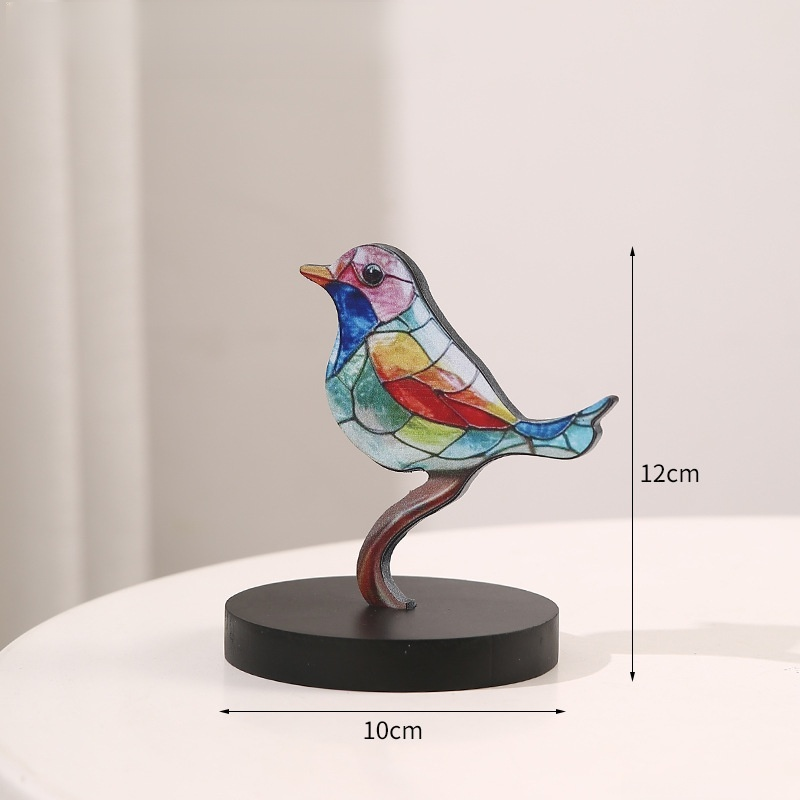 Bemalter Vogelschmuck